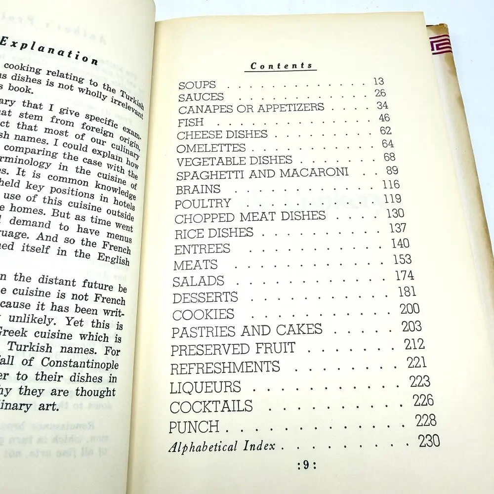 Greek Cookery Nicholas Tselementes 1967 Vintage 60s Cookbook Traditional Recipes